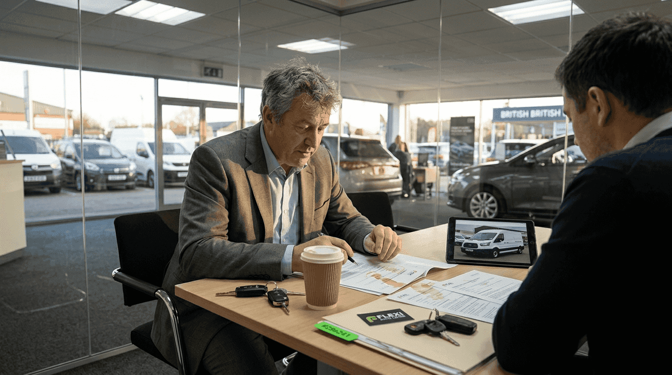 Van leasing terminology explained for UK drivers 2026