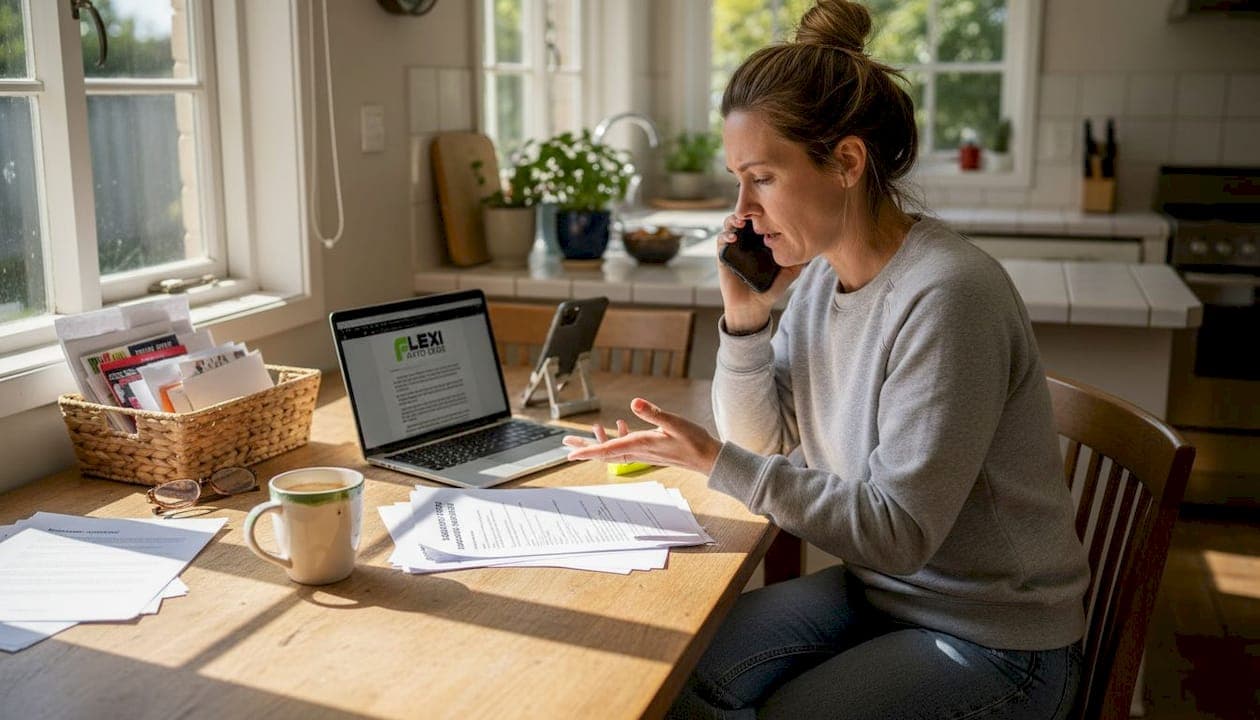 Navigate flexible auto lease workflow without credit stress